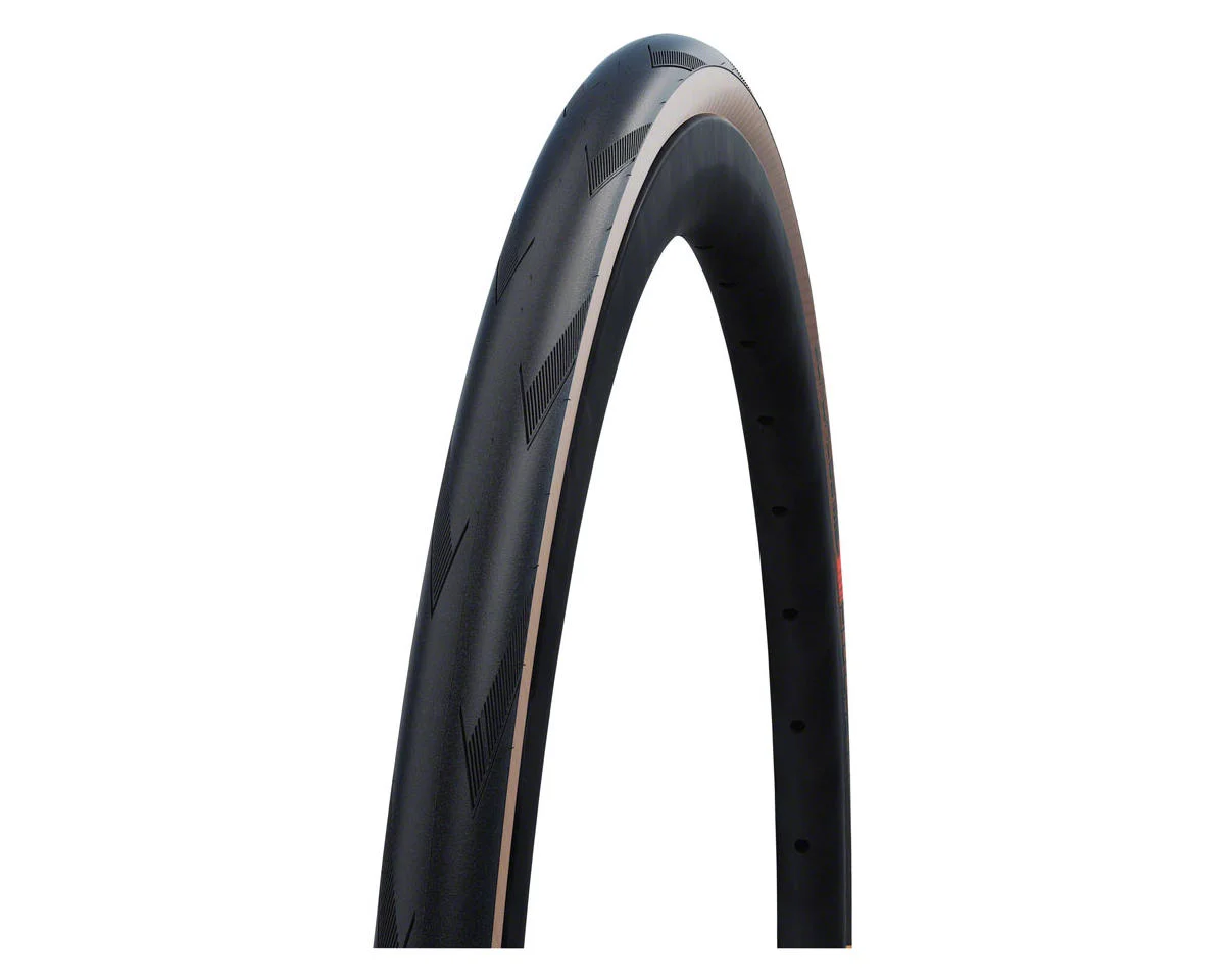Schwalbe Pro One Tubeless Road Tire (Black/Transparent) (700c) (30mm) (Super Race/V-Guard)